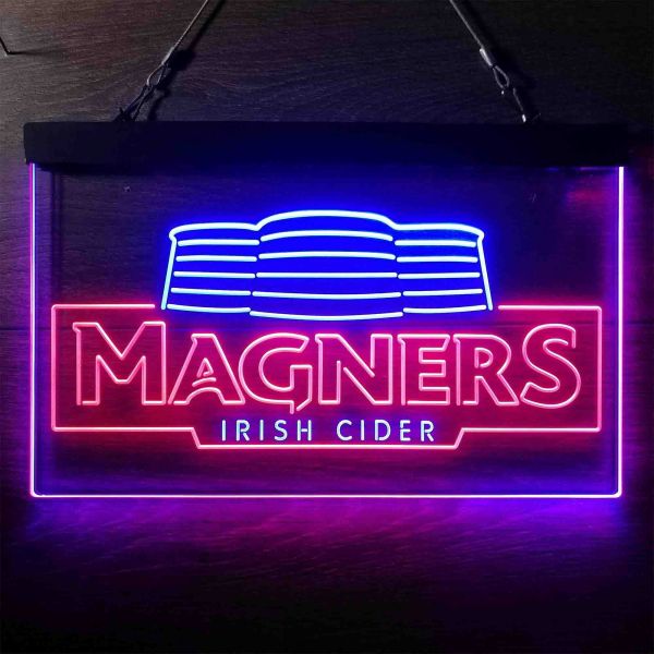 Magners Irish Cider Logo Dual LED Neon Light Sign